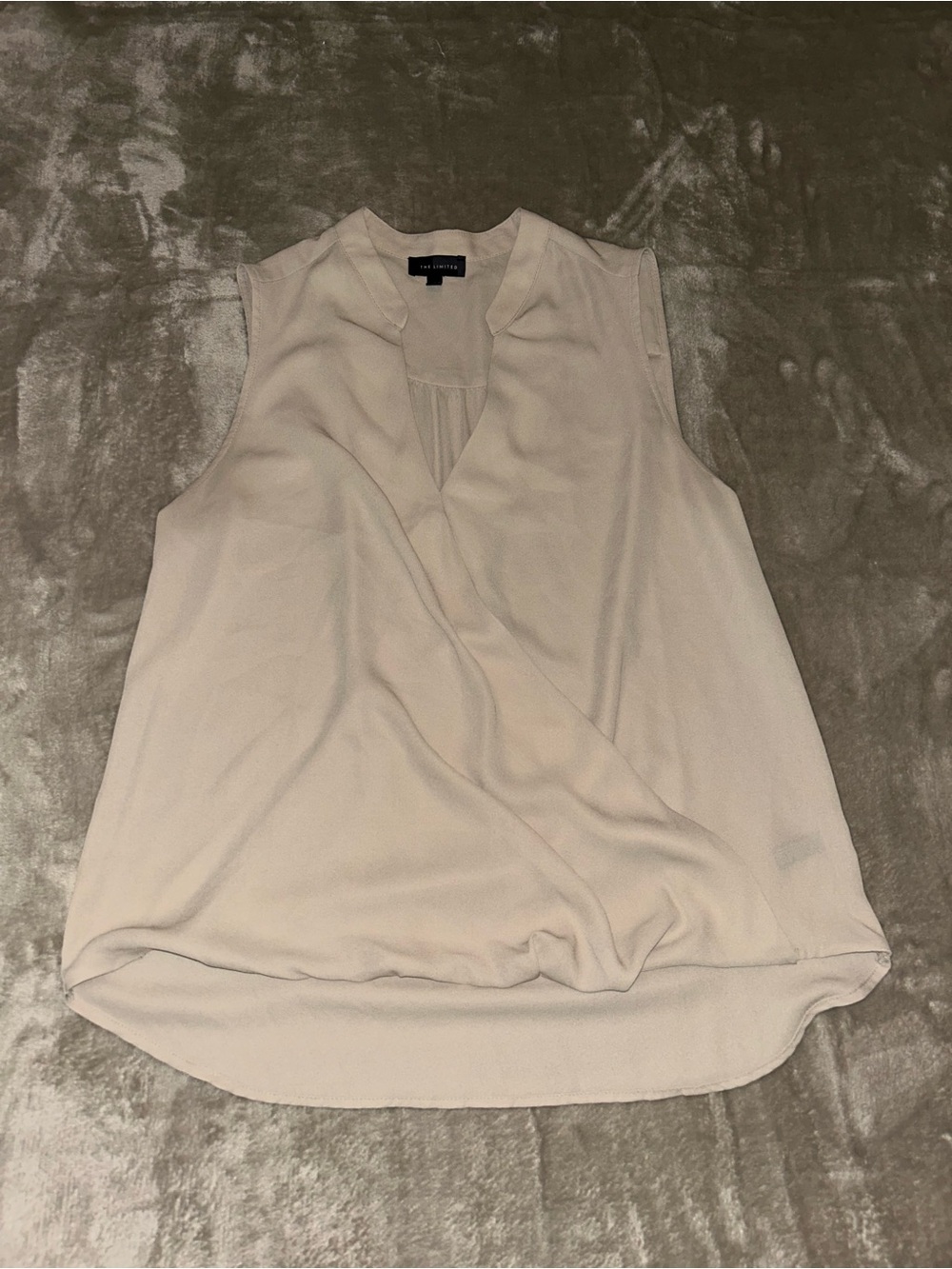 The Limited Sleeveless Cream Camisole S